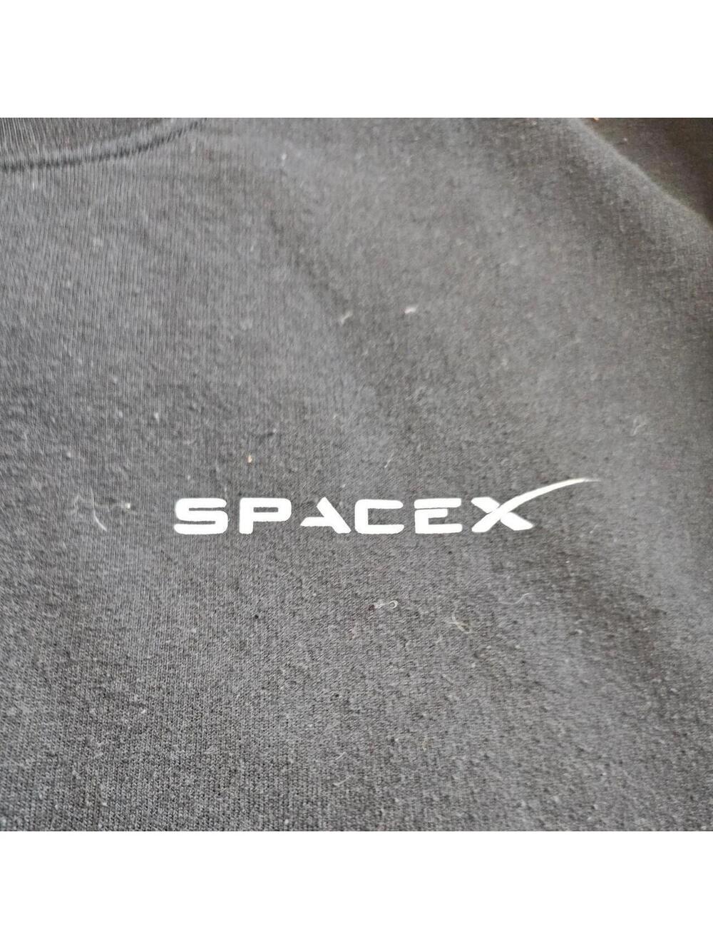 Title: SpaceX black crewneck sweatshirt - Picture 2 of 4